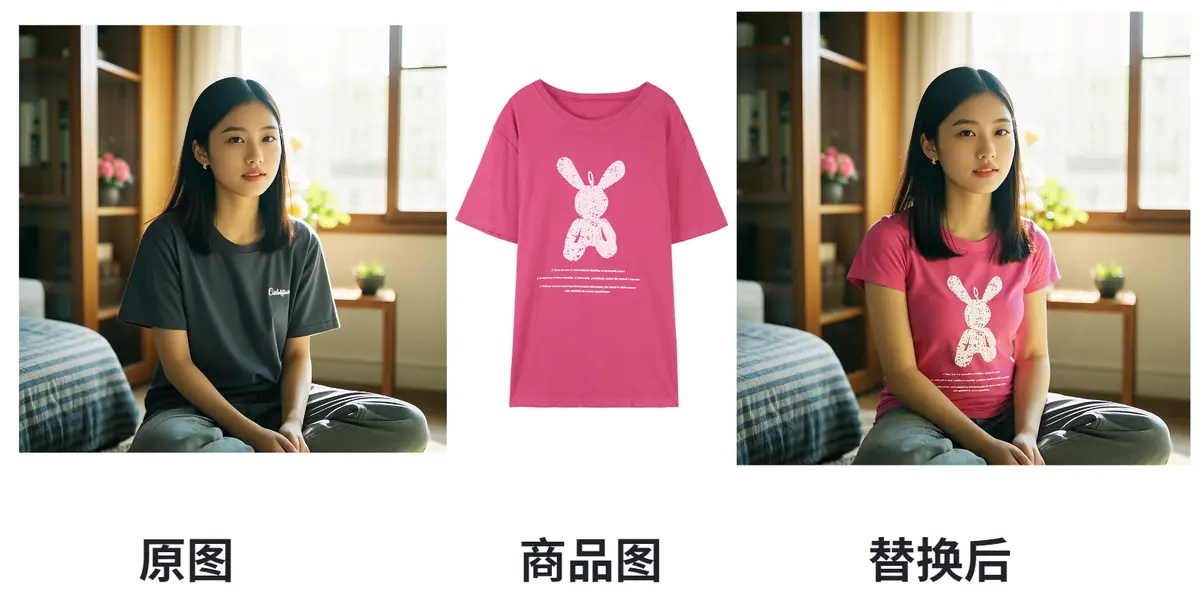 电商换装, comfyui 工作流, comfyui
